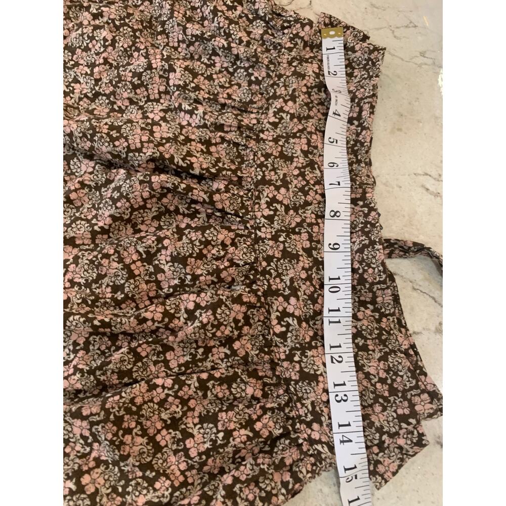 Brown floral mini skirt by Blue Exchange in a women’s size small - Picture 4 of 7